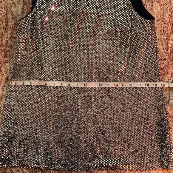 Vintage Algo Sequined Tank Top - Picture 5 of 7